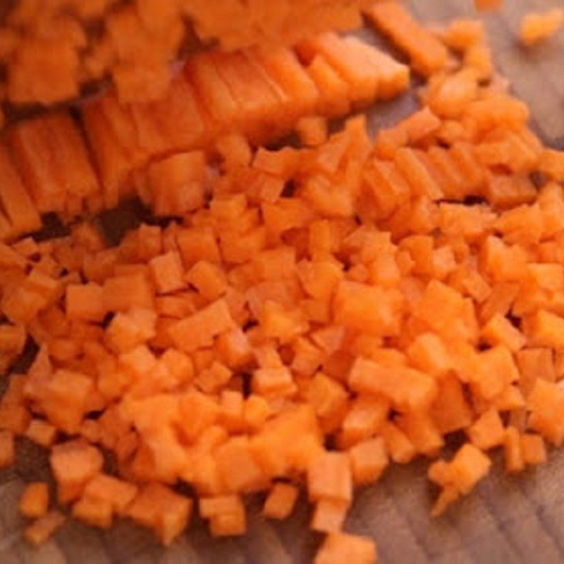 Step 2: Chopping green onions and cilantro for the filling