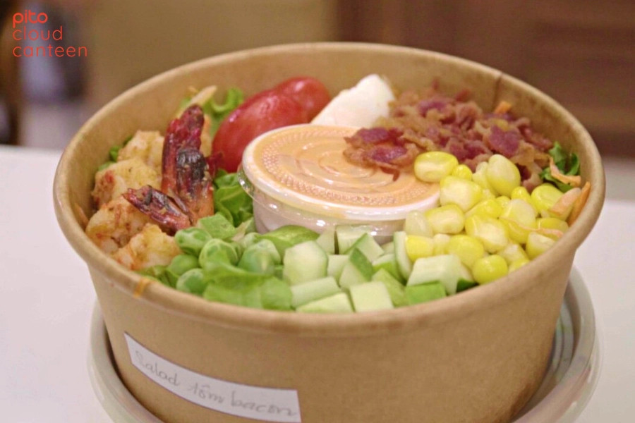 Canh cải thìa đậu phộng thơm ngon