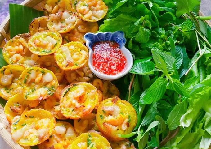 Bánh khọt Vũng Tàu ăn kèm rau gì cho đúng điệu