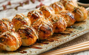 Review takoyaki: bánh bạch tuộc viên Nhật Bản