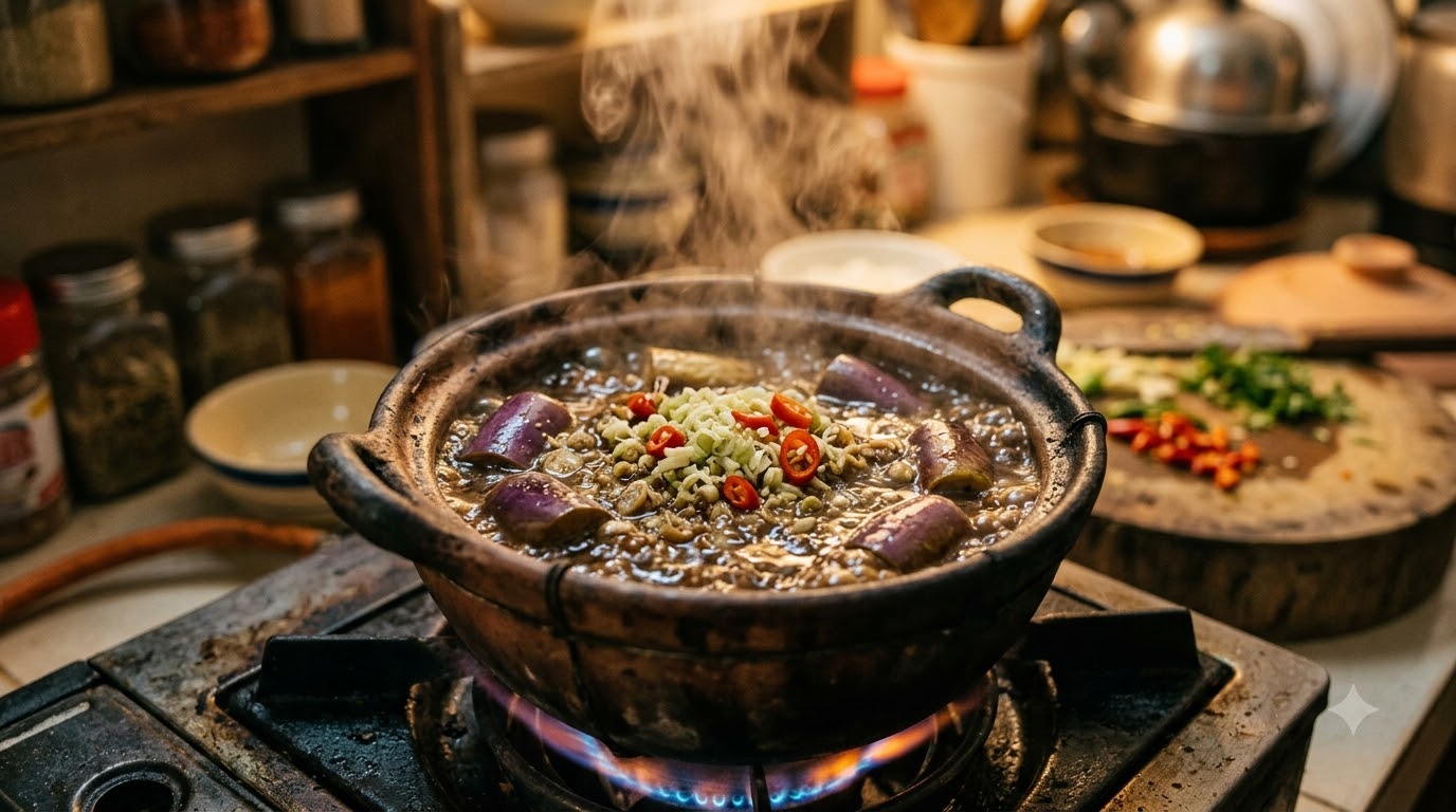 Lẩu mắm - kết quả thành phẩm Lẩu mắm - kết quả thành phẩm