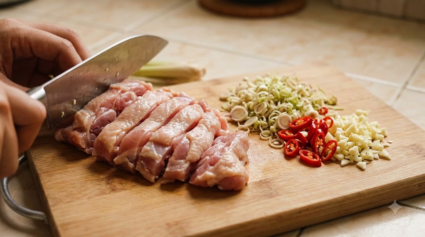 gà xào sả ớt - kết quả thành phẩm gà xào sả ớt - kết quả thành phẩm