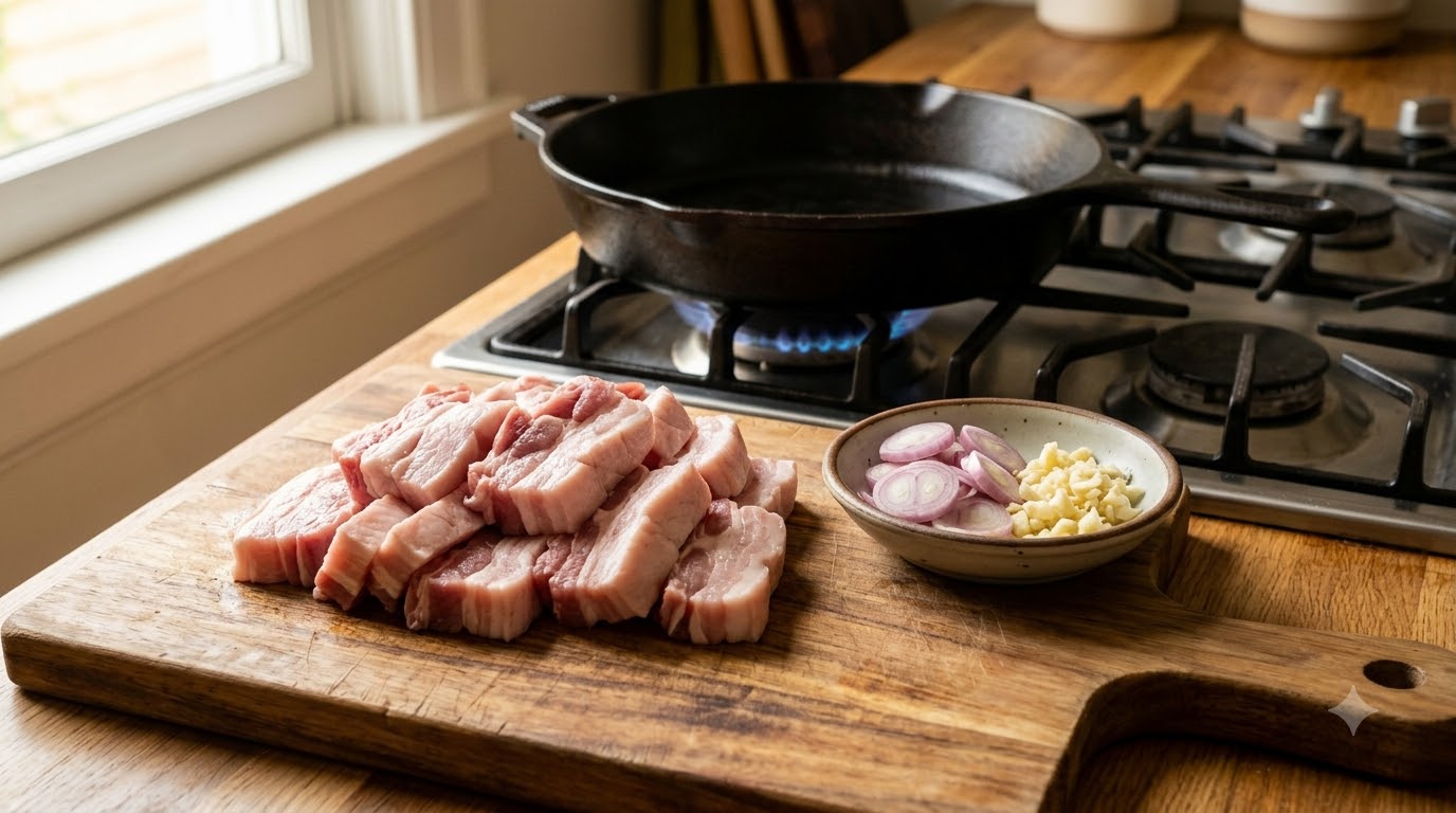 thịt rang cháy cạnh - tổng quan và chuẩn bị thịt rang cháy cạnh - tổng quan và chuẩn bị