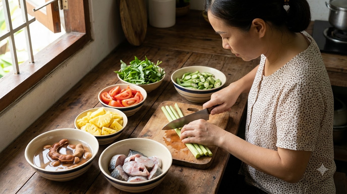 canh chua cá basa - các bước thực hiện chi tiết canh chua cá basa - các bước thực hiện chi tiết