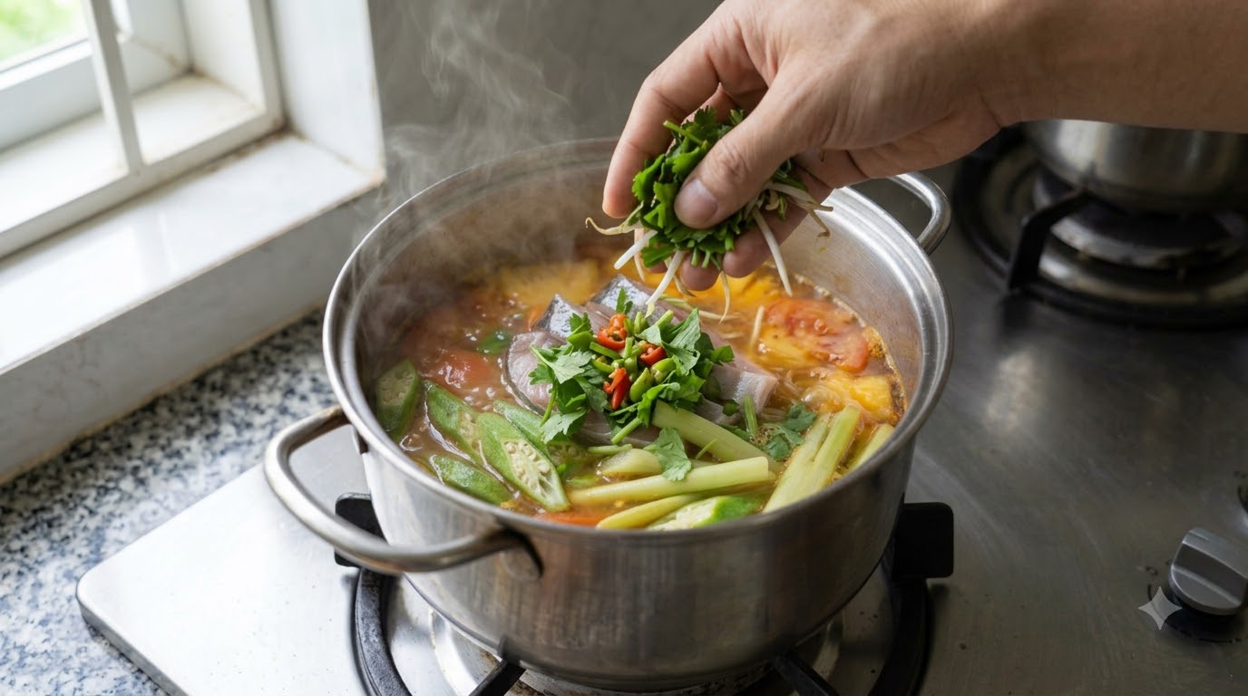 canh chua cá basa - kết quả thành phẩm canh chua cá basa - kết quả thành phẩm