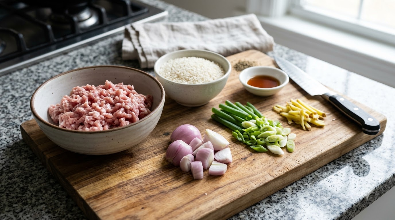 cháo thịt băm - các bước thực hiện chi tiết cháo thịt băm - các bước thực hiện chi tiết