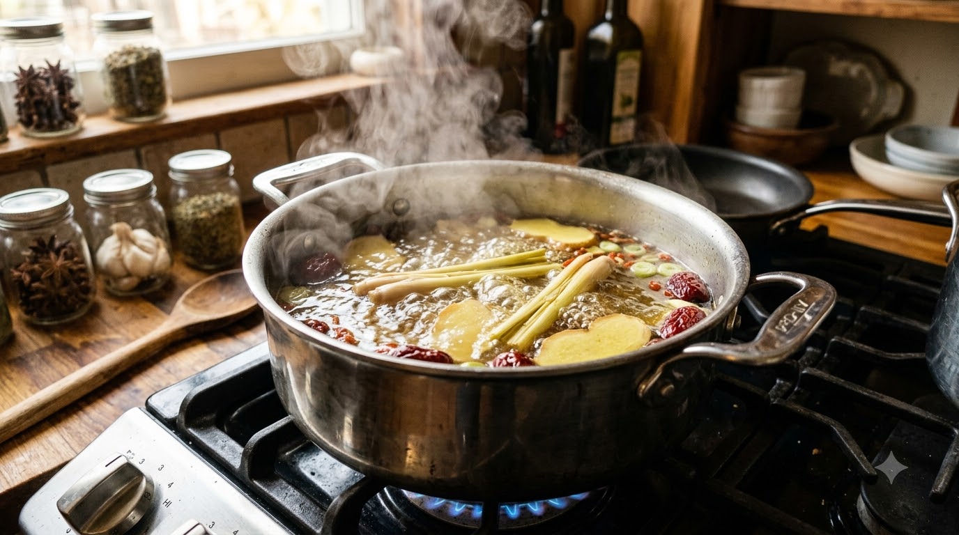 Lẩu gà - các bước thực hiện chi tiết Lẩu gà - các bước thực hiện chi tiết