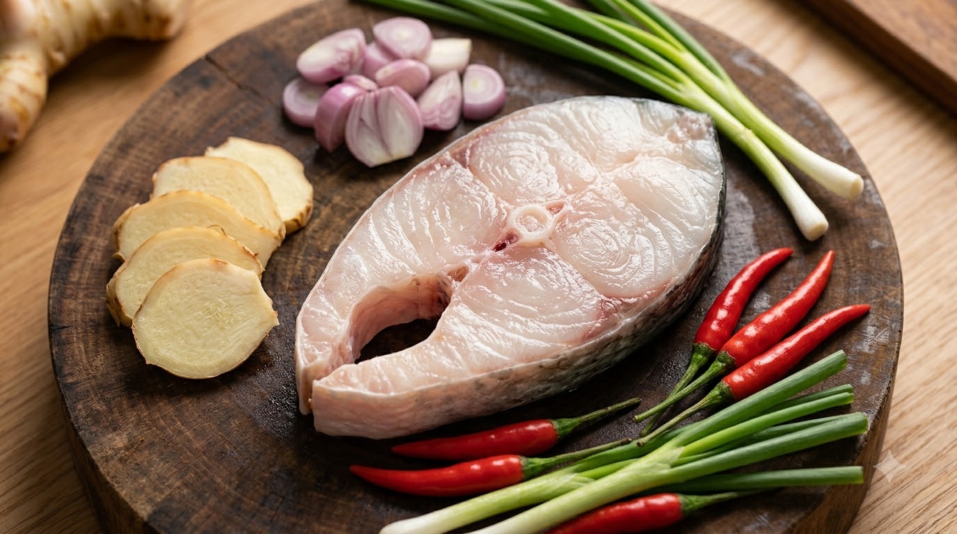 cá kho riềng - kết quả thành phẩm