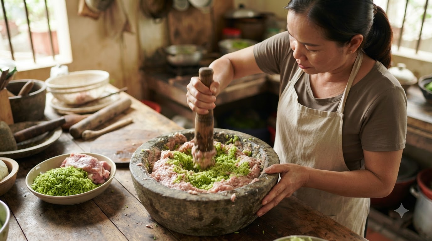 cách làm chả cốm - các bước thực hiện chi tiết cách làm chả cốm - các bước thực hiện chi tiết