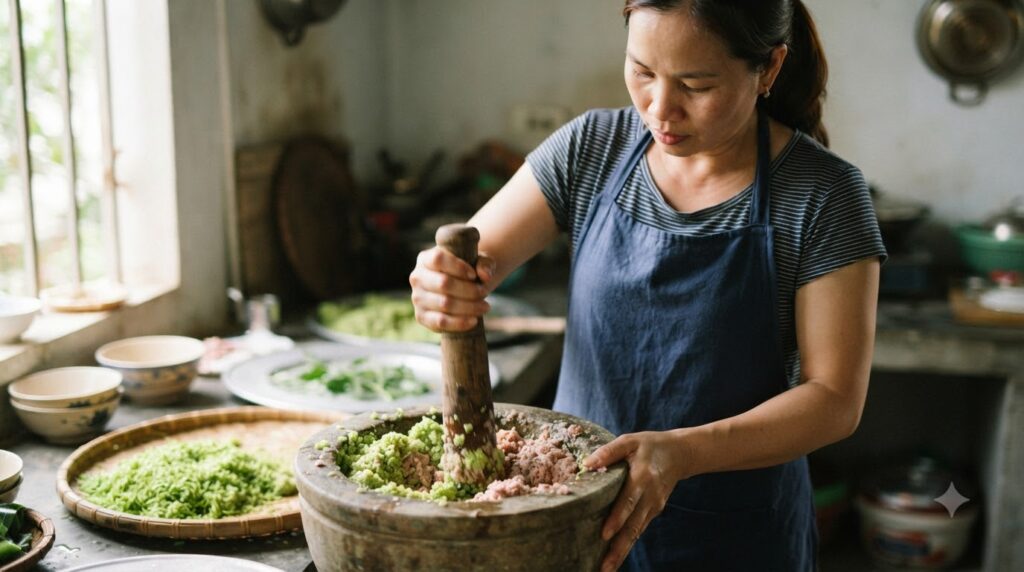 Cách Làm Chả Cốm Hà Nội Giòn Vỏ, Dẻo Trong Chuẩn Vị Bún Đậu 1 cách làm chả cốm - hướng dẫn