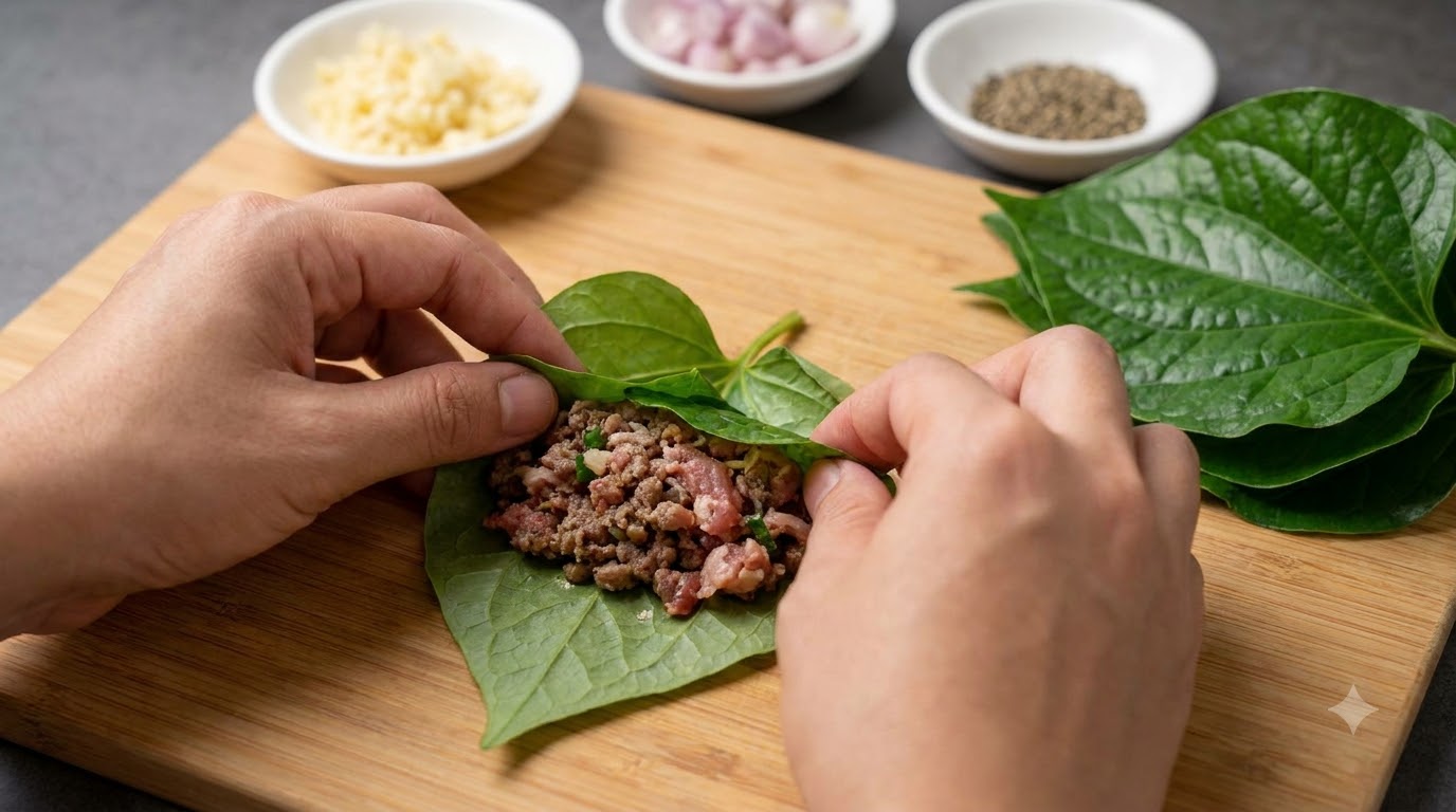 chả lá lốt - tổng quan và chuẩn bị chả lá lốt - tổng quan và chuẩn bị