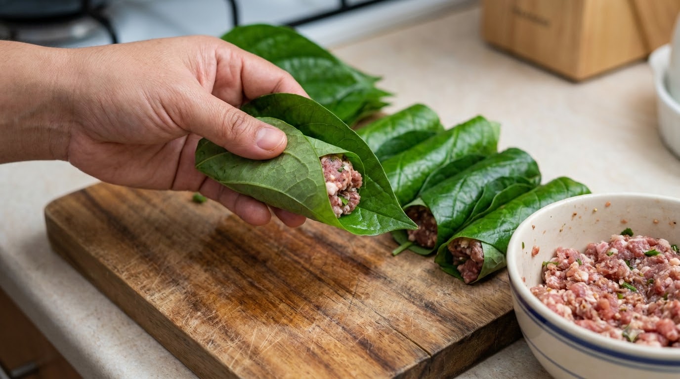 chả lá lốt - các bước thực hiện chi tiết chả lá lốt - các bước thực hiện chi tiết