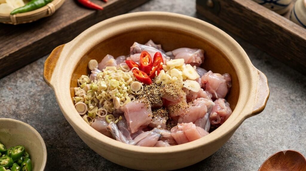 Cách Làm Ếch Xào Sả Ớt Thịt Dai Săn, Cay Nồng Đậm Vị Cực Hao Cơm 1 ếch xào sả ớt - hướng dẫn