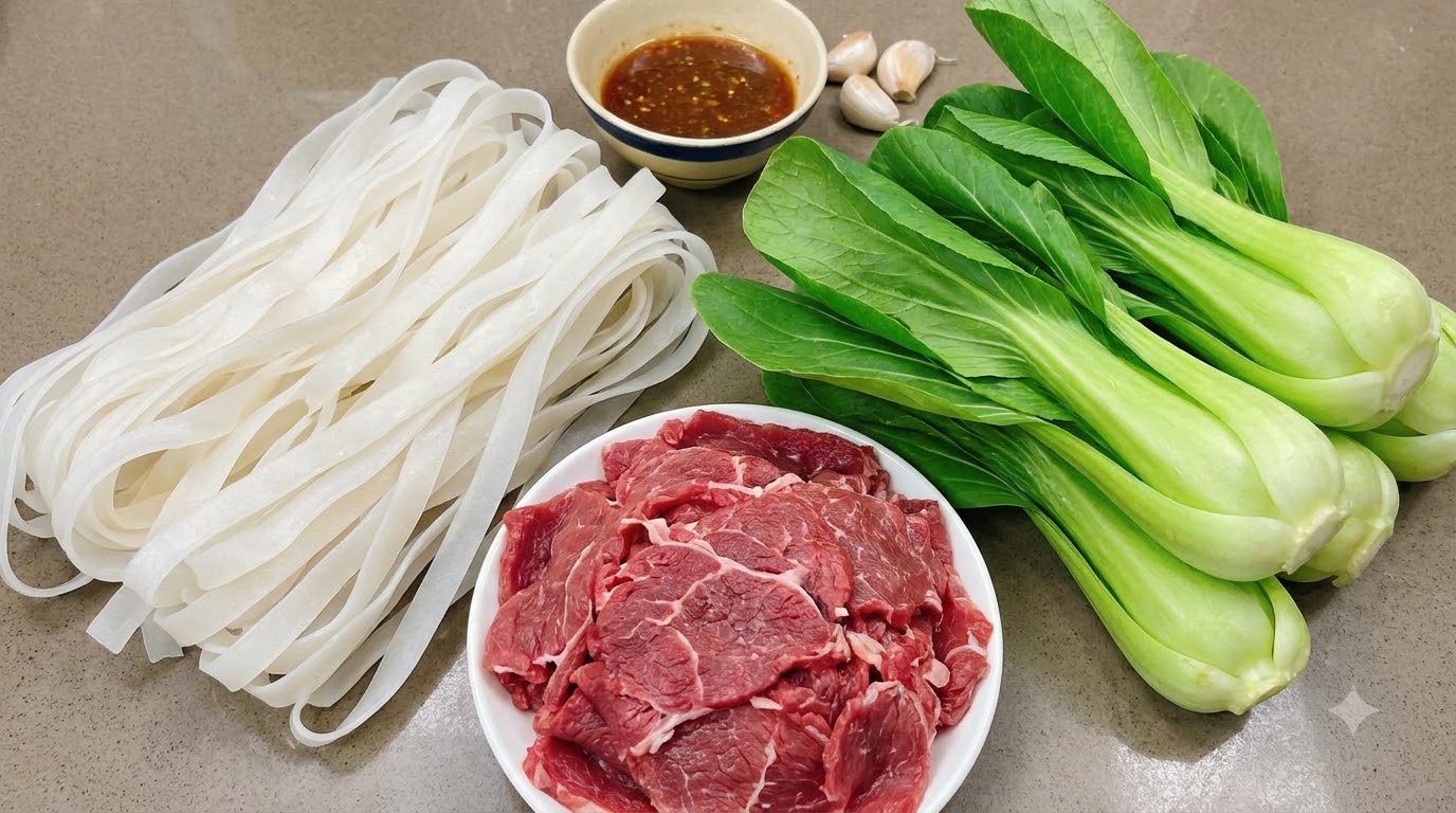 hủ tiếu xào - kết quả thành phẩm