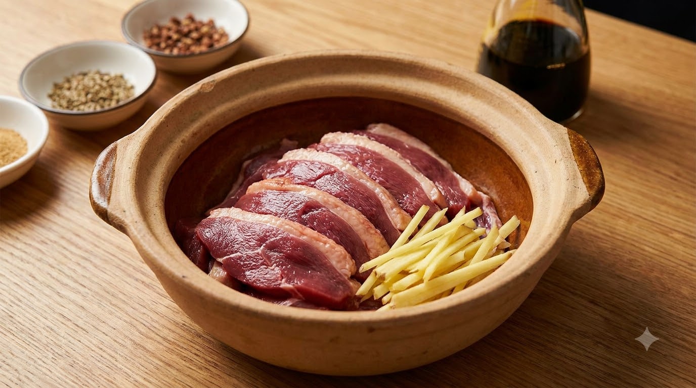 vịt kho gừng - tổng quan và chuẩn bị vịt kho gừng - tổng quan và chuẩn bị