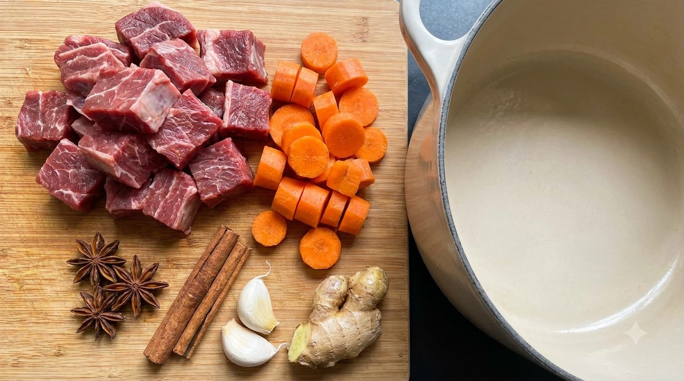 nau bo kho - kết quả thành phẩm nau bo kho - kết quả thành phẩm