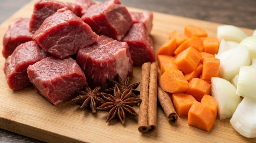 Cách Nấu Bò Kho Thịt Mềm Mọng, Nước Sốt Đậm Đà Ăn Kèm Bánh Mì 1 nấu bò kho - hướng dẫn