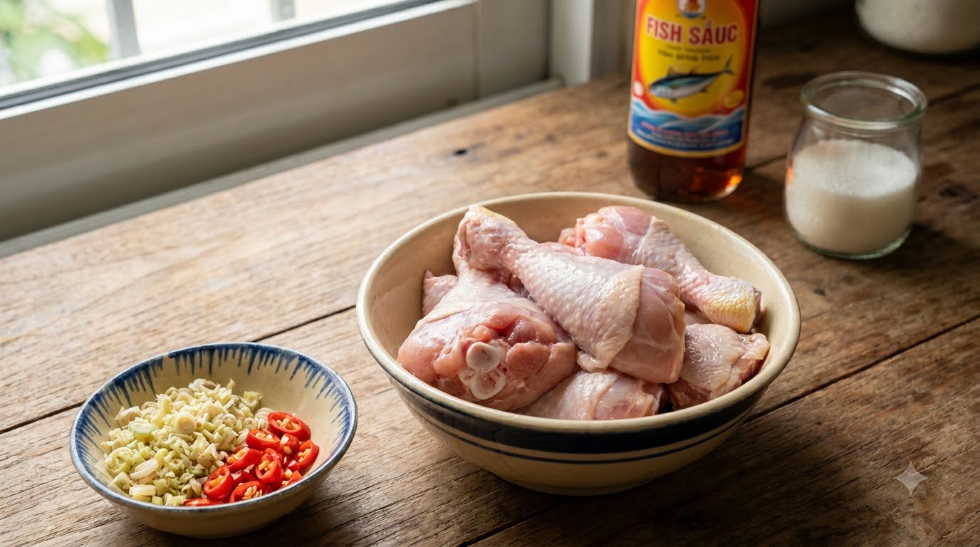 gà kho sả ớt - các bước thực hiện chi tiết gà kho sả ớt - các bước thực hiện chi tiết
