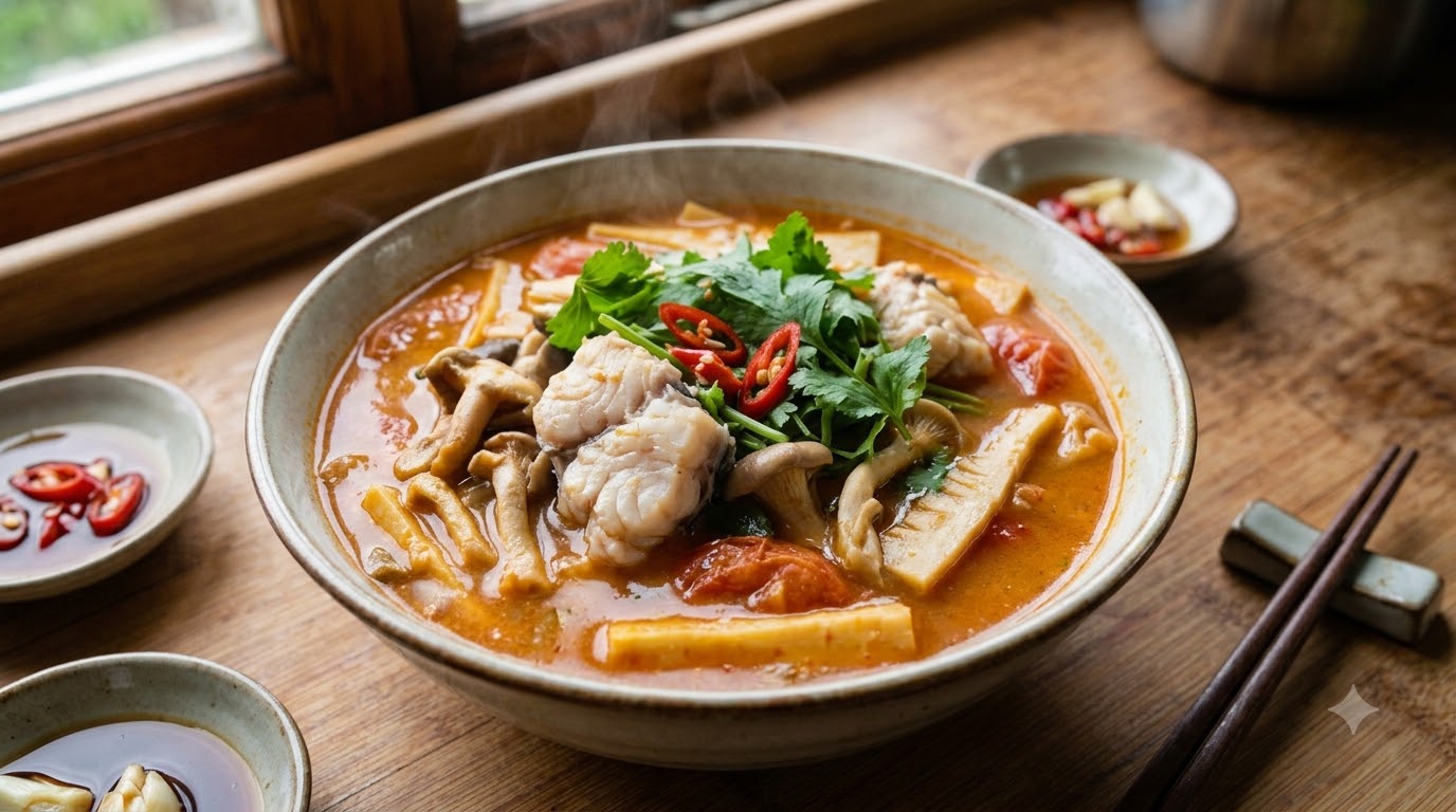 cách nấu lẩu cá tầm - các bước thực hiện chi tiết cách nấu lẩu cá tầm - các bước thực hiện chi tiết