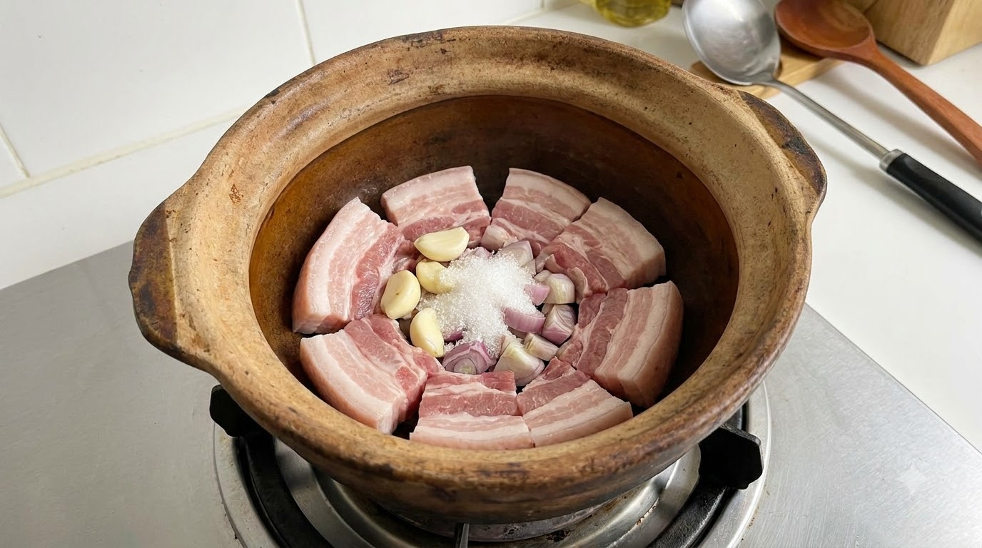 thịt kho - kết quả thành phẩm thịt kho - kết quả thành phẩm