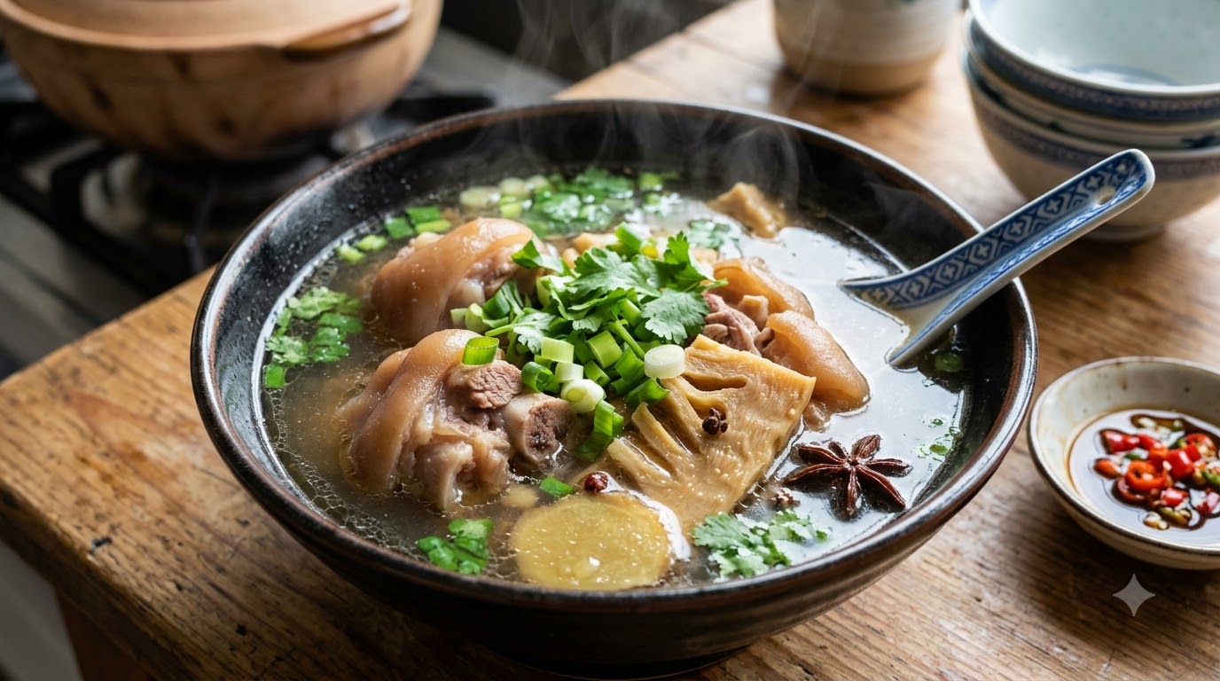 cách nấu canh măng móng giò miền Bắc - tổng quan và chuẩn bị