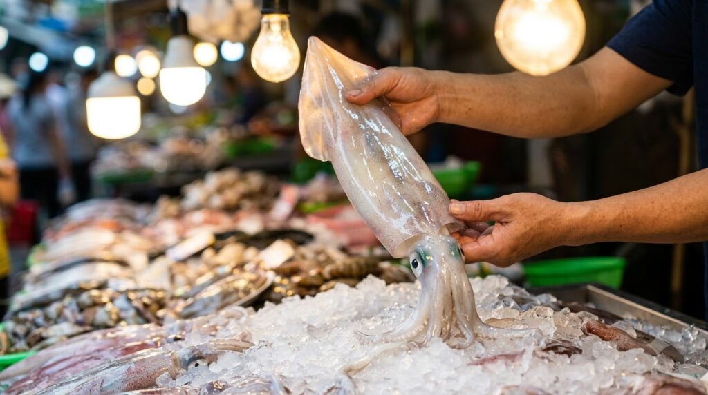 Chả mực Hạ Long: Cách chọn mực và giã chả dai ngon 1 cách làm chả mực Hạ Long - tổng quan và chuẩn bị