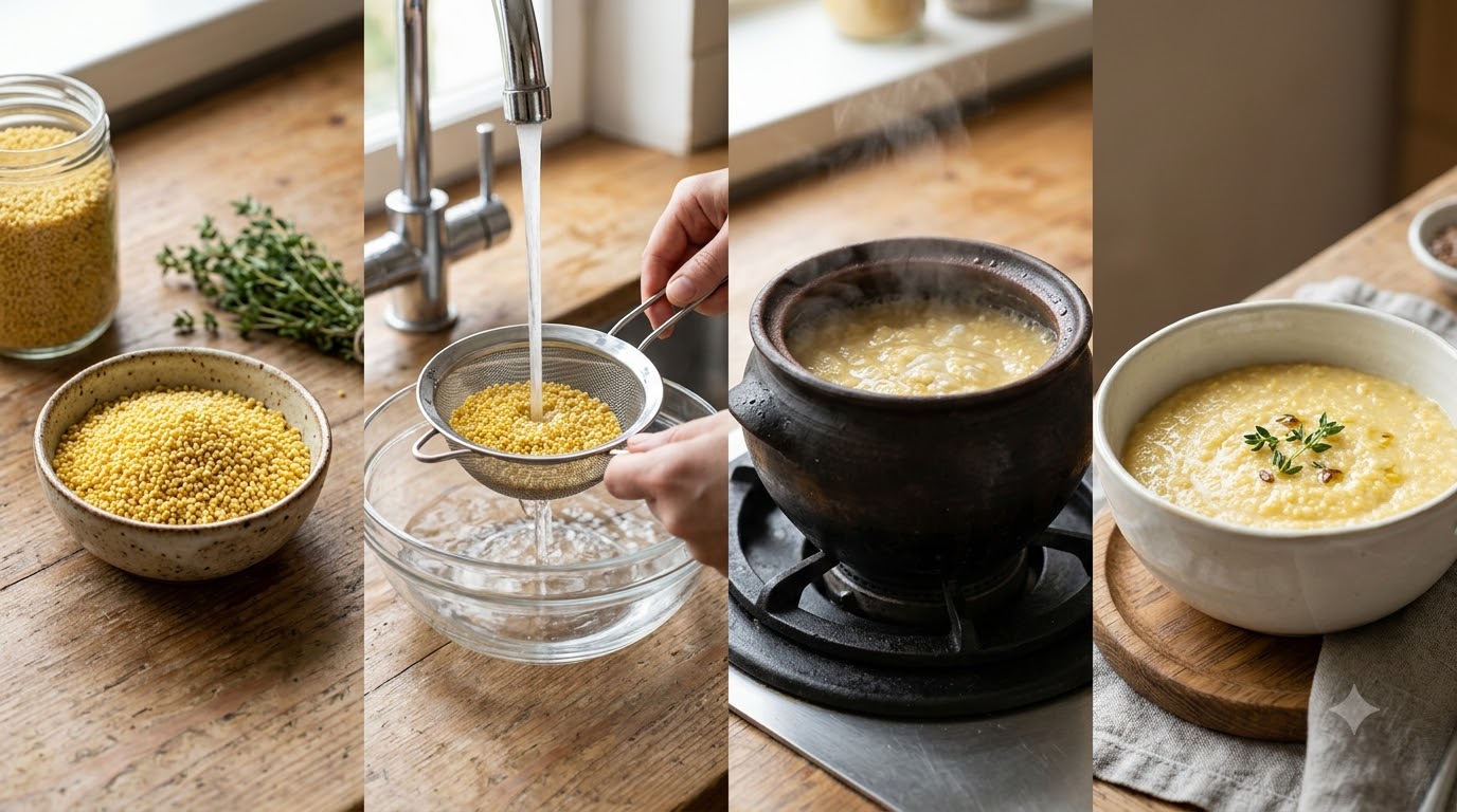 cháo kê - tổng quan và chuẩn bị cháo kê - tổng quan và chuẩn bị