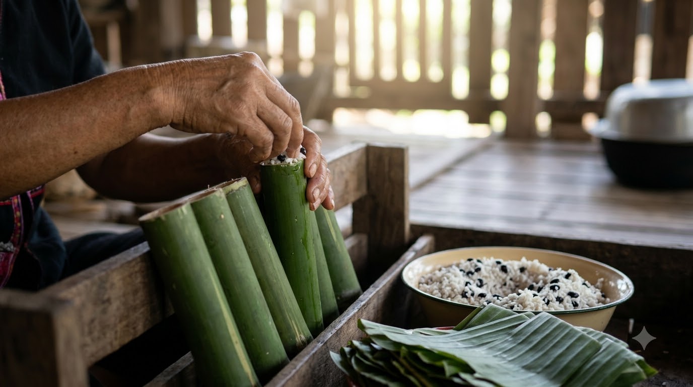 cơm lam - tổng quan và chuẩn bị cơm lam - tổng quan và chuẩn bị