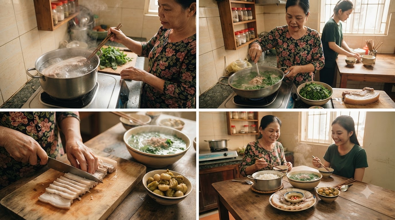 món ăn mỗi ngày - kết quả thành phẩm