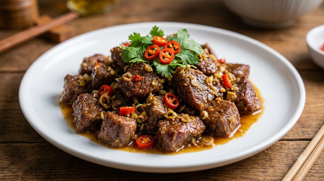 heo rừng xào sả ớt - các bước thực hiện chi tiết