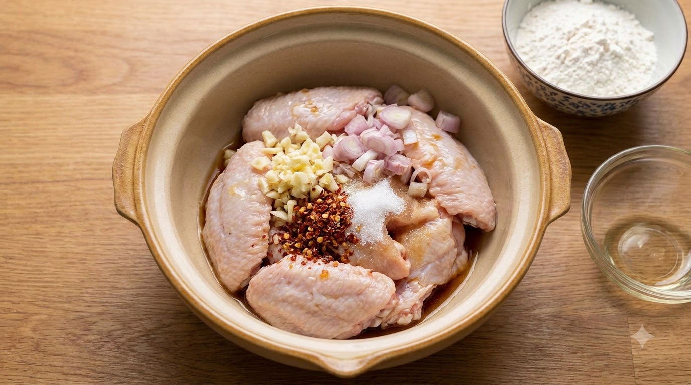 cách làm gà chiên mắm - các bước thực hiện chi tiết cách làm gà chiên mắm - các bước thực hiện chi tiết