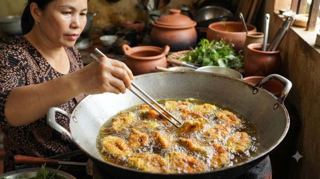 Hướng Dẫn Cách Nấu Bún Cá Rô Đồng Nước Dùng Ngọt Thanh, Cá Rán Giòn Rụm 1 bún cá rô - hướng dẫn