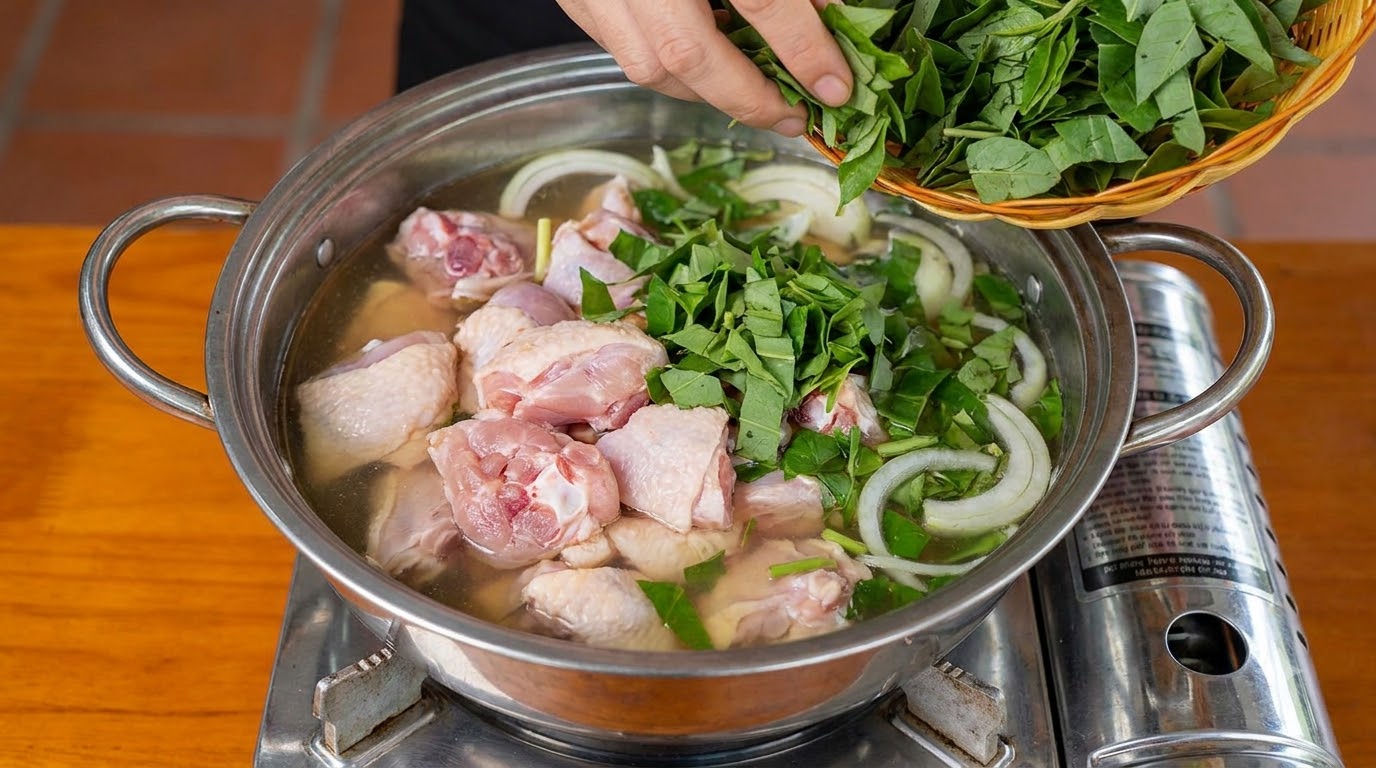 lẩu gà lá giang - tổng quan và chuẩn bị lẩu gà lá giang - tổng quan và chuẩn bị