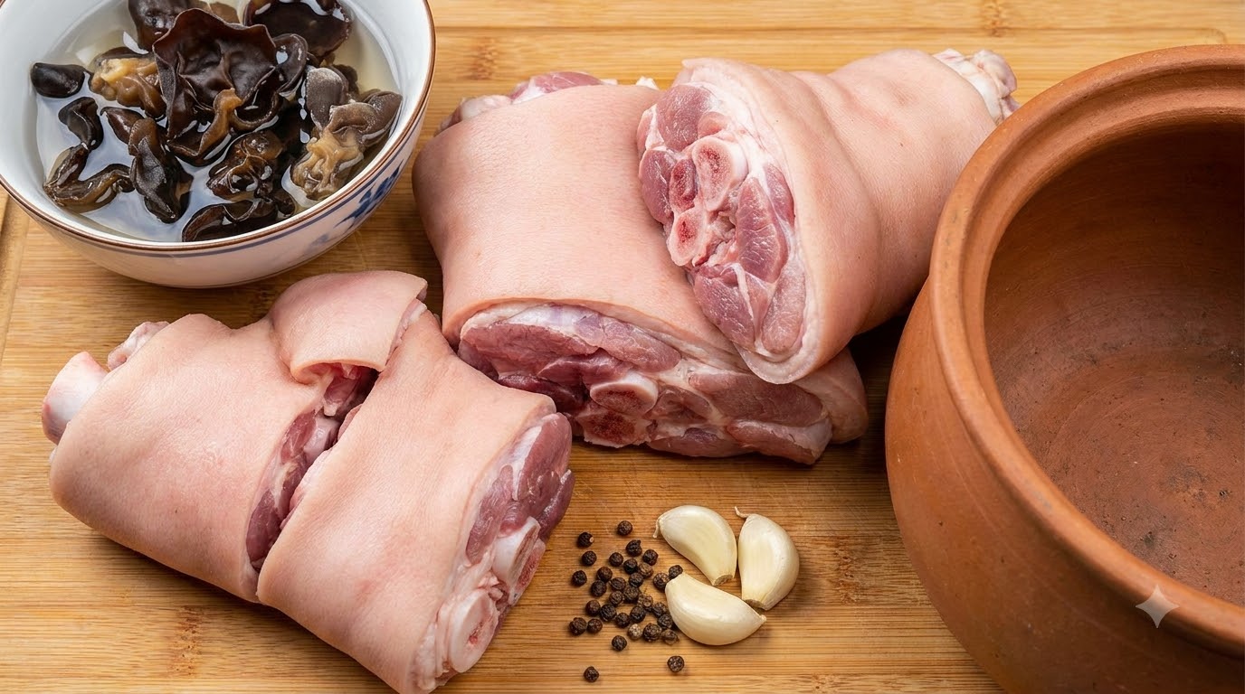 cách nấu thịt đông - kết quả thành phẩm cách nấu thịt đông - kết quả thành phẩm