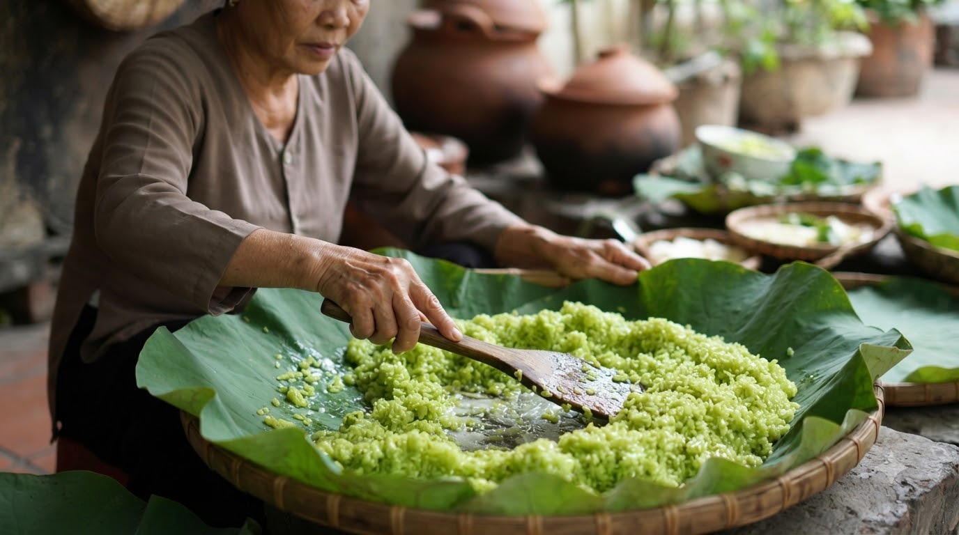 xôi cốm - tổng quan và chuẩn bị xôi cốm - tổng quan và chuẩn bị