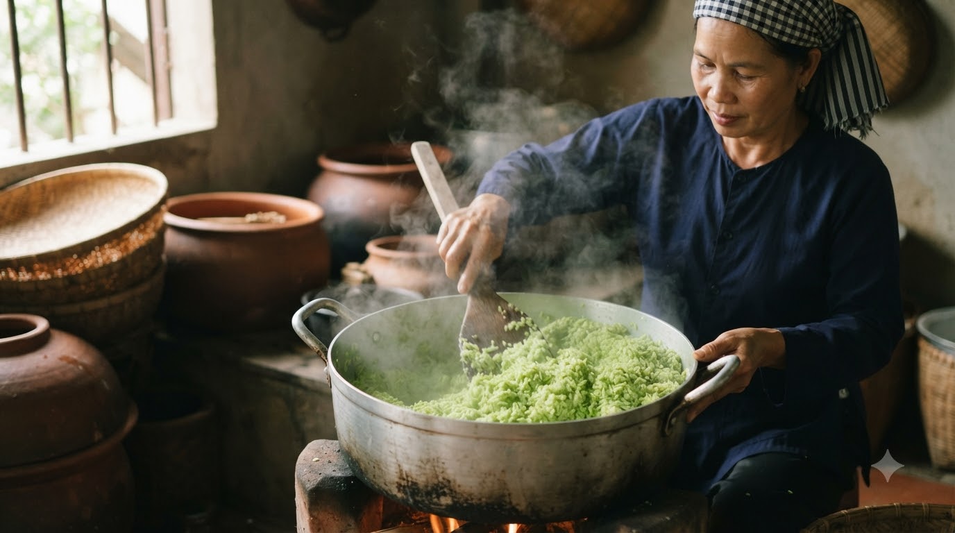 xôi cốm - các bước thực hiện chi tiết xôi cốm - các bước thực hiện chi tiết