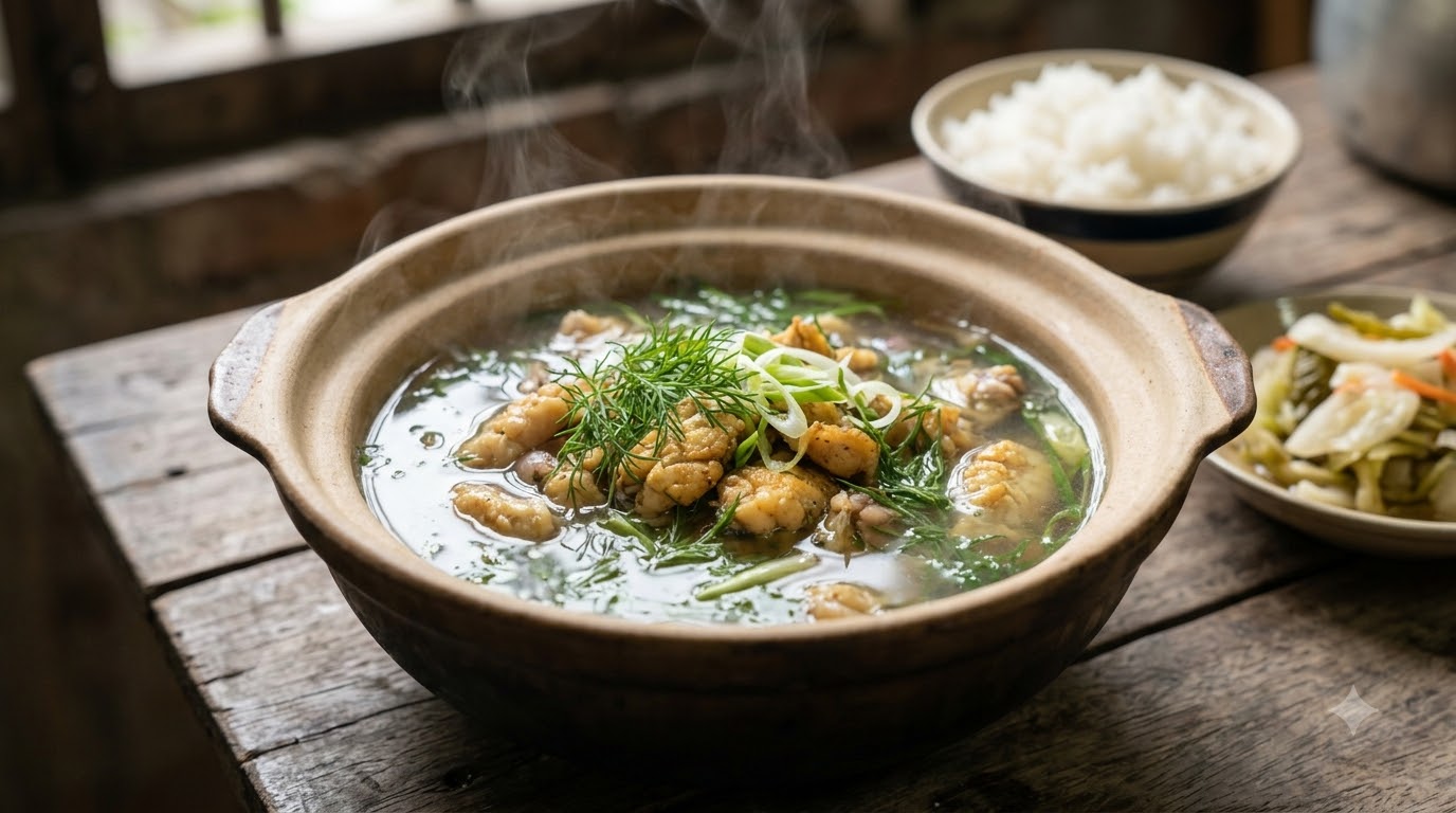Bí quyết lọc nước dùng trong và ngọt cho món canh cá rô đồng